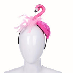 Flamingo Headband for Beach Party Costume