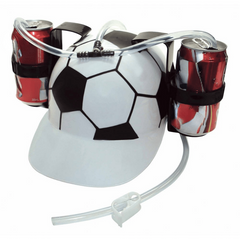 Lazy Drink Hat Bar Wedding Party Beer Hat Unique Straw Helmet Cosplay Props