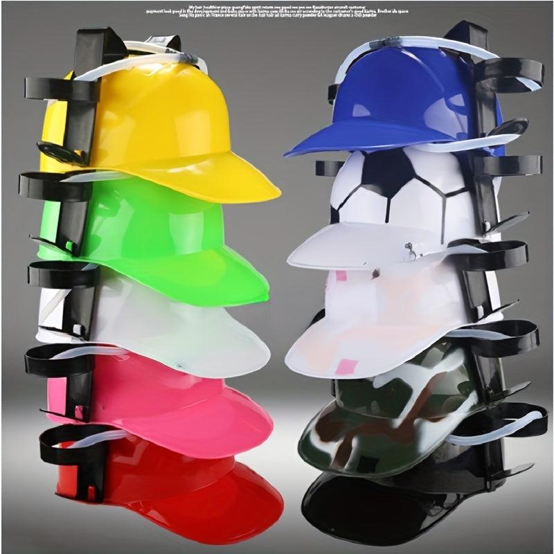 Lazy Drink Hat Bar Wedding Party Beer Hat Unique Straw Helmet Cosplay Props