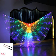 LED Isis Wings Belly Dance Accessory Costume Set for Adults
