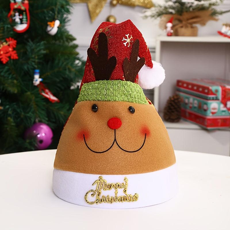 Cartoon Christmas Hat Cosplay Costume Props Party Decors Photography Props