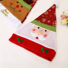 Cartoon Christmas Hat Cosplay Costume Props Party Decors Photography Props