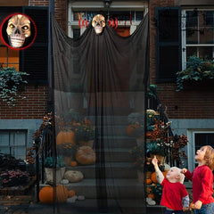 Halloween Ghost Decor Scary Reaper with Sound & Glow