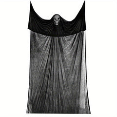Halloween Ghost Decor Scary Reaper with Sound & Glow