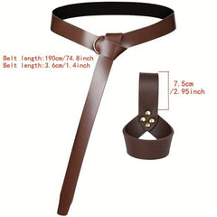 Medieval Belt & Sword Set Cosplay Party Decor