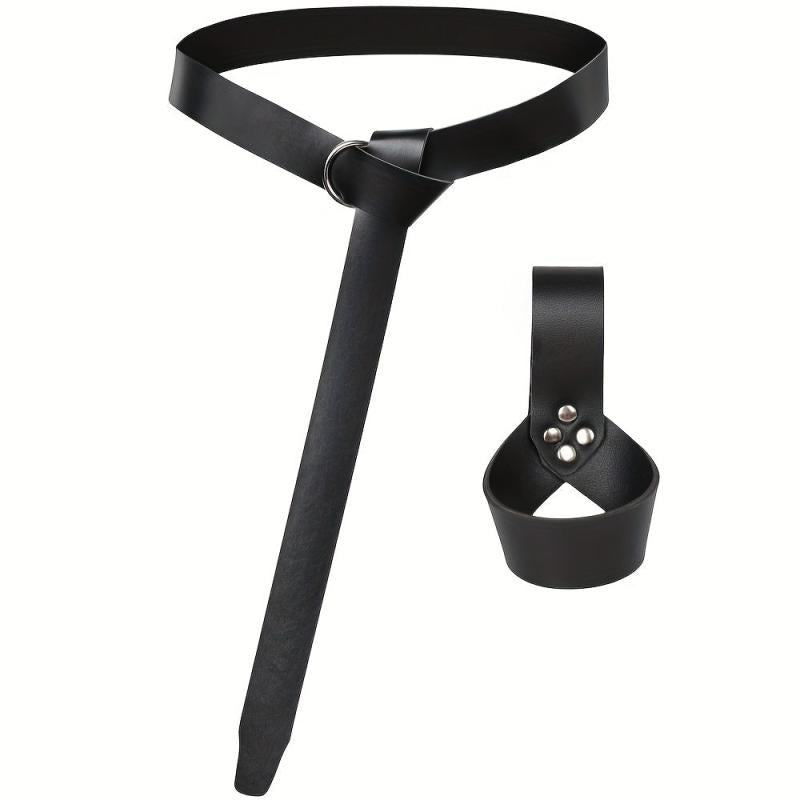 Medieval Belt & Sword Set Cosplay Party Decor