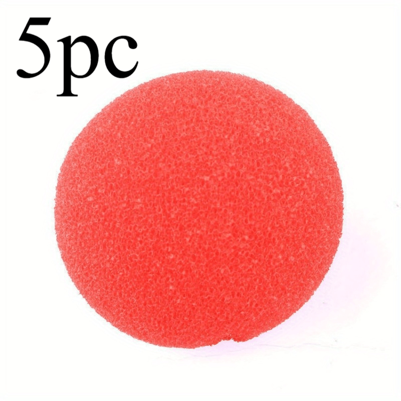 Red Clown Noses Halloween Cosplay Costume Props Party Decor Photography Props