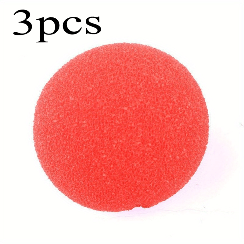 Red Clown Noses Halloween Cosplay Costume Props Party Decor Photography Props
