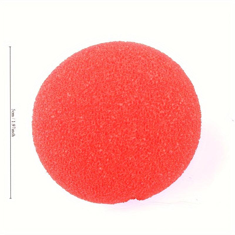 Red Clown Noses Halloween Cosplay Costume Props Party Decor Photography Props