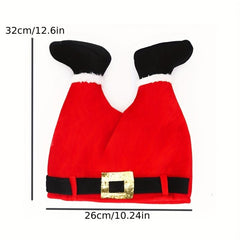Funny Red Hat Christmas Gift Decoration Props