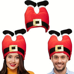 Funny Red Hat Christmas Gift Decoration Props