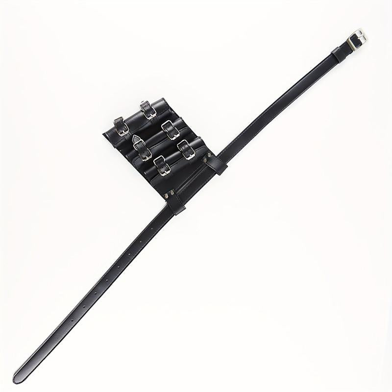 Cosplay Anime Sword PU Leather Sword Strap Back Bag Belt Hanging Fixture