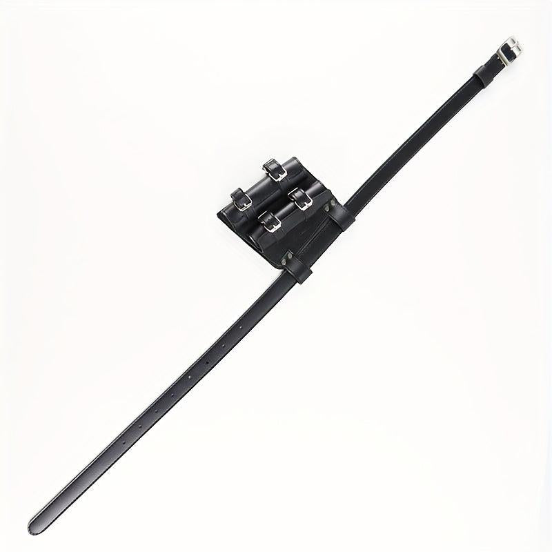 Cosplay Anime Sword PU Leather Sword Strap Back Bag Belt Hanging Fixture