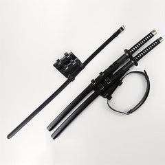 Cosplay Anime Sword PU Leather Sword Strap Back Bag Belt Hanging Fixture