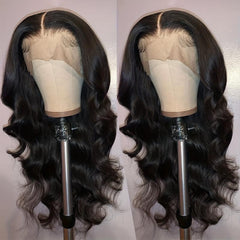 Long Curly Front Wig for Women