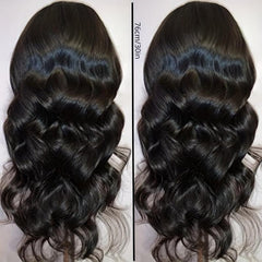 Long Curly Front Wig for Women