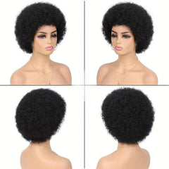 Soft Natural Curly Hair Wig for Women - Daily Party Roleplay Prop