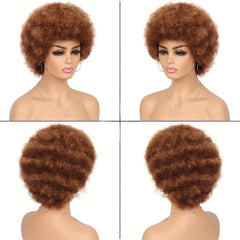 Soft Natural Curly Hair Wig for Women - Daily Party Roleplay Prop