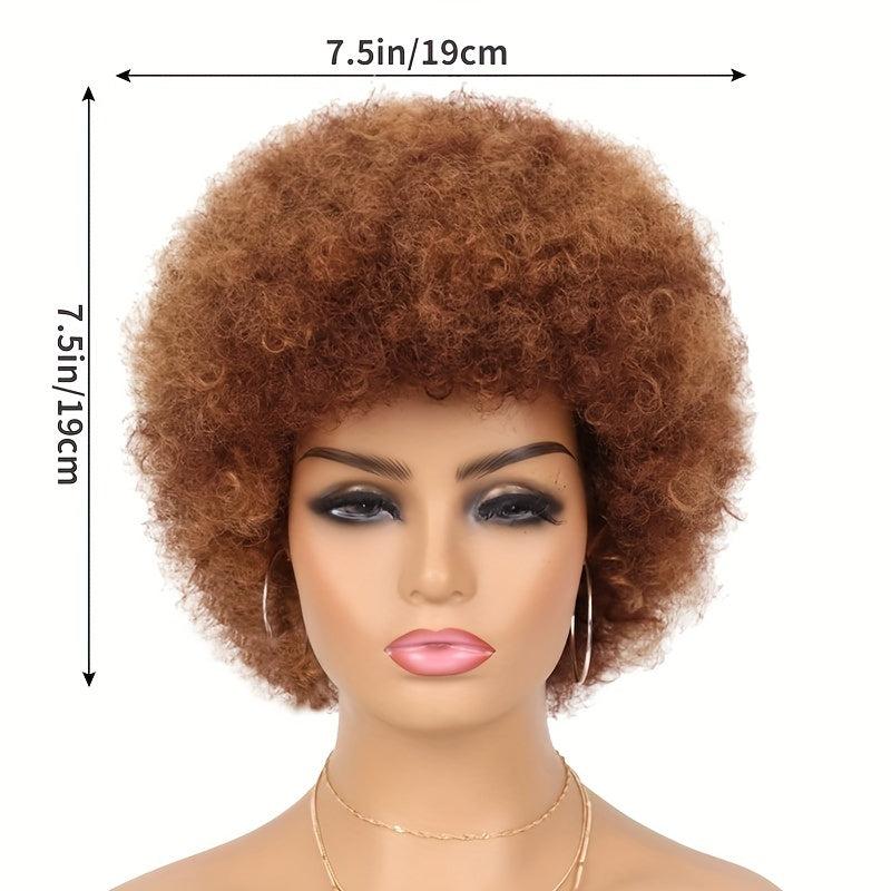 Soft Natural Curly Hair Wig for Women - Daily Party Roleplay Prop