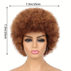 Soft Natural Curly Hair Wig for Women - Daily Party Roleplay Prop