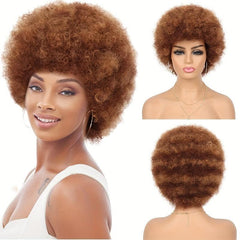 Soft Natural Curly Hair Wig for Women - Daily Party Roleplay Prop