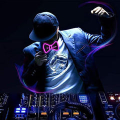 LED Bow Tie Flashing Necktie Birthday Party Wedding Christmas Halloween Cosplay