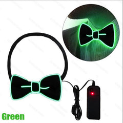 LED Bow Tie Flashing Necktie Birthday Party Wedding Christmas Halloween Cosplay