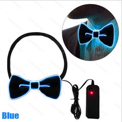 LED Bow Tie Flashing Necktie Birthday Party Wedding Christmas Halloween Cosplay