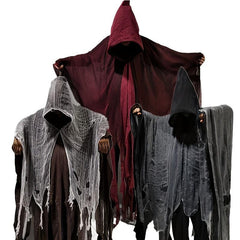 Halloween Skeleton Cloak Mask Costume Props