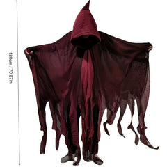 Halloween Skeleton Cloak Mask Costume Props
