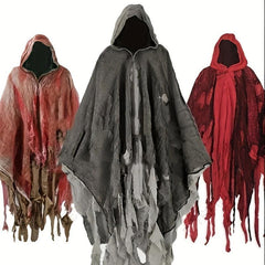 Halloween Skeleton Cloak Mask Costume Props