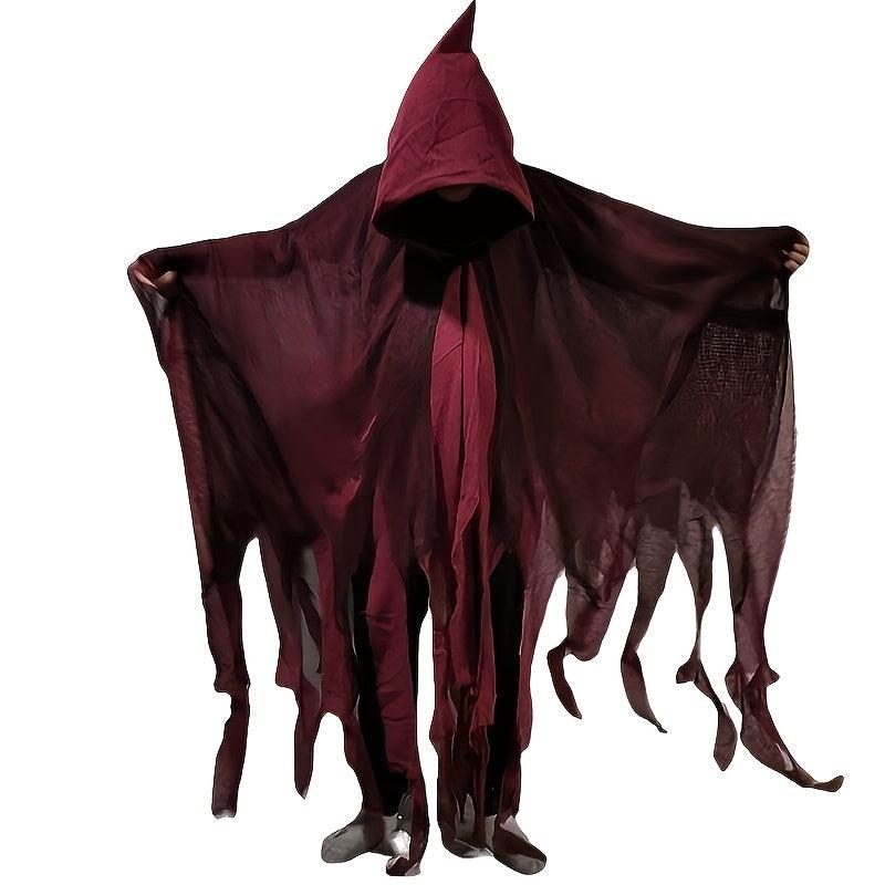 Halloween Skeleton Cloak Mask Costume Props
