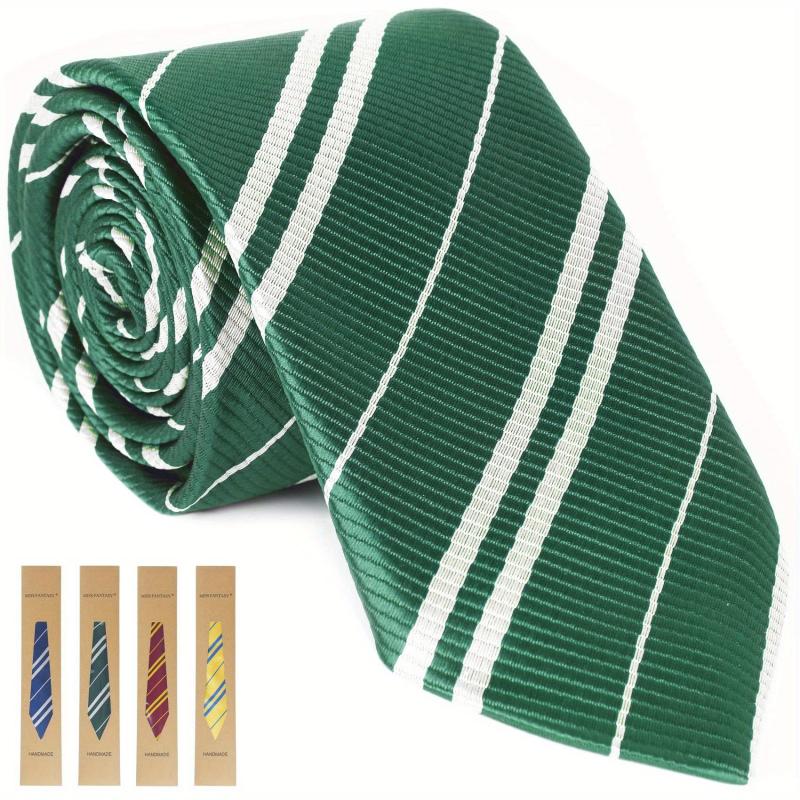 Halloween Cosplay Tie For Themed Party Costume Accessory Classic Red Necktie