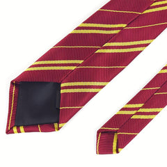Halloween Cosplay Tie For Themed Party Costume Accessory Classic Red Necktie