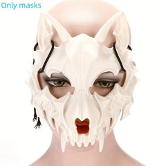 Men's Halloween Funny Mask Plastic Performance Prop Mask