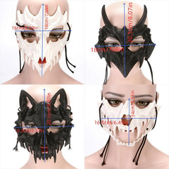 Men's Halloween Funny Mask Plastic Performance Prop Mask