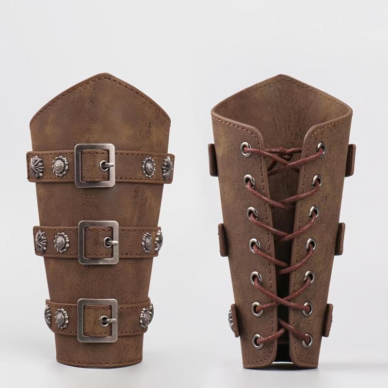 Vintage Knight Viking Style Wrist Guard For COSPLAY Stage Costume Prop