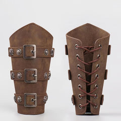 Vintage Knight Viking Style Wrist Guard For COSPLAY Stage Costume Prop