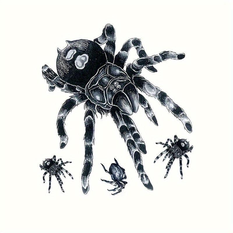 Spider Pattern Temporary Tattoo Waterproof Long lasting Tattoo