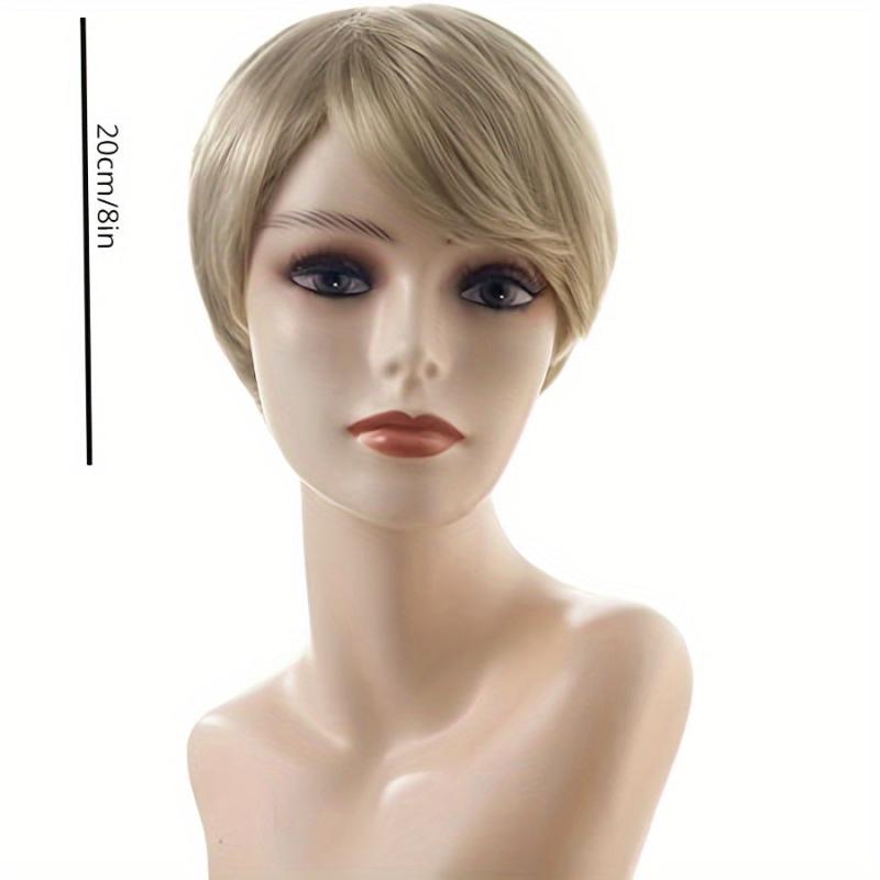 Short Curly Blonde Wig Bands Women Daily Party Holiday Cosplay Props