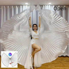Belly Dance Isis Wing With Telescopic Rods Bag Set