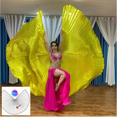 Belly Dance Isis Wing With Telescopic Rods Bag Set