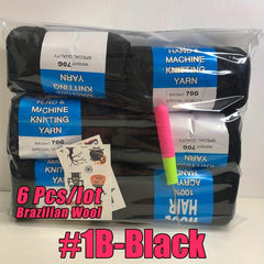 Synthetic Wool Hair Extension Twisted Faux Wrapped Jumbo Braiding Hair