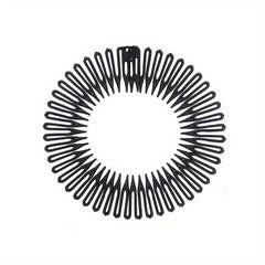 Women's Plastic Elastic Diamond Hair Band Anti-slip Headband