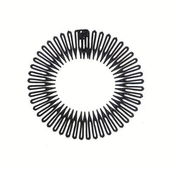 Women's Plastic Elastic Diamond Hair Band Anti-slip Headband