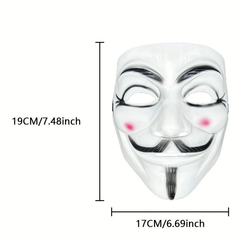 Men's Halloween Masquerade Plastic Mask for Party