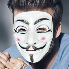 Men's Halloween Masquerade Plastic Mask for Party