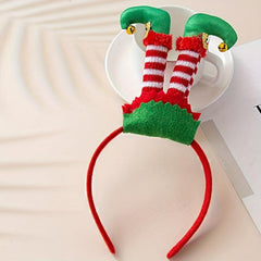 Christmas Style Hair Bands - 4 Styles - Holiday Party Decors