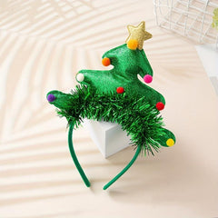 Christmas Style Hair Bands - 4 Styles - Holiday Party Decors