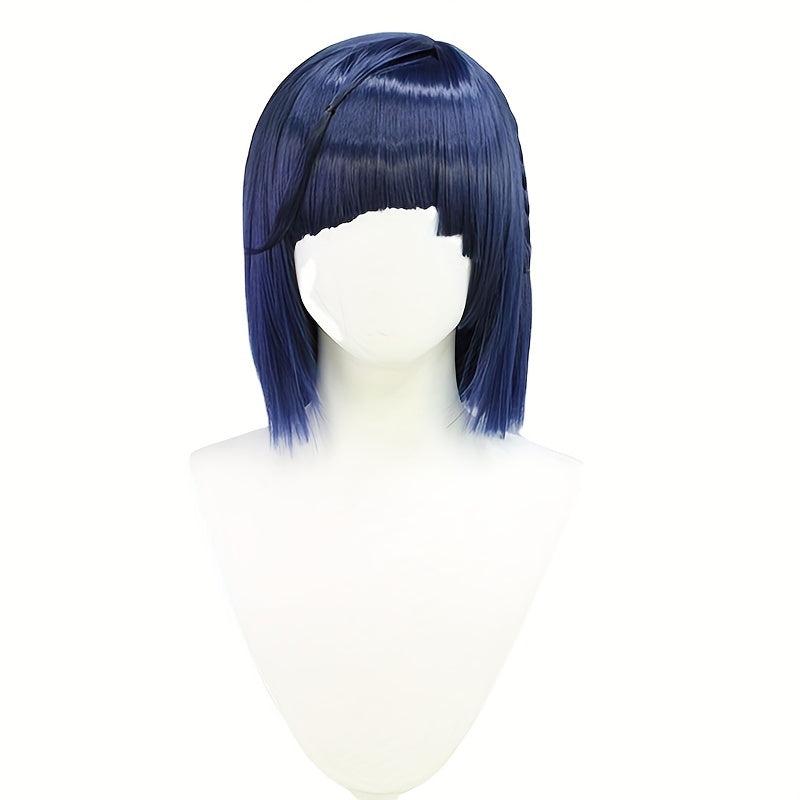 Anime Cosplay Wig Gradient Hair Heat Resistant Synthetic Short Wigs